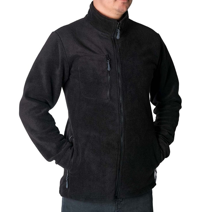3 Cepli Fermuarlı Polar Ceket