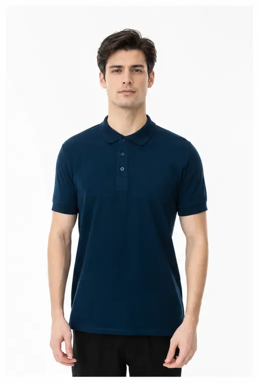 YOU WEAR Penye Lakost Tişört – kurumsal iş kıyafeti fotoğrafı
