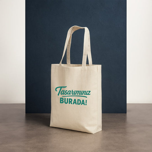 Alt Körüklü Bez Çanta